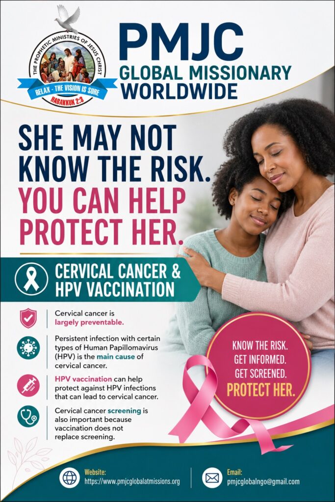 SHE MAY NOT KNOW THE RISK. YOU CAN HELP PROTECT HER.